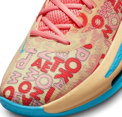 Size 10.5 - Nike Zoom Freak 4 Letter Bros - Coral for sale  display picture 1