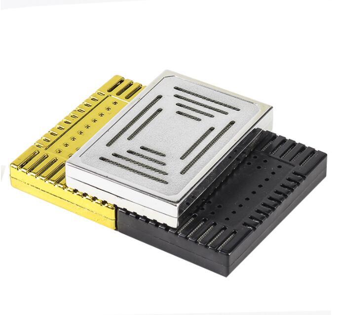 2 Pcs BK Rectangle Tobacco Smoking Cigar Hygrometer Humidor Sponge