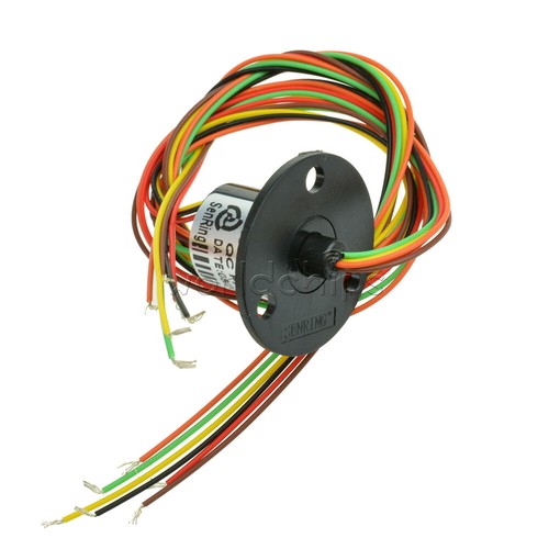 6 Wires Circuits Capsule Slip Ring 240V 300Rpm 12.5mm / 250Rpm 22mm For Monitor - Picture 11 of 22
