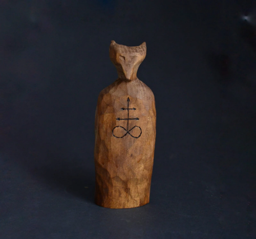 Satan, Baphomet, Satanic statue, Fallen angel, Demon, Leviathan, Horned god, Ho - Picture 4 of 8