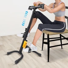 Pedal Exerciser Bike Foldable Full Body Exercise Bike for Seniors 120kg Home Gym