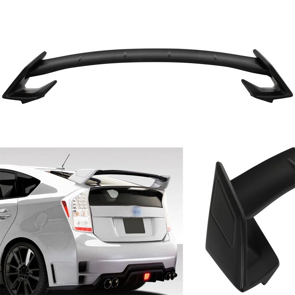 Rear Spoiler Primed Black Pedestal Wing Fits 2010-2014 2015 Toyota Prius 1.8L Foto 3 de 4