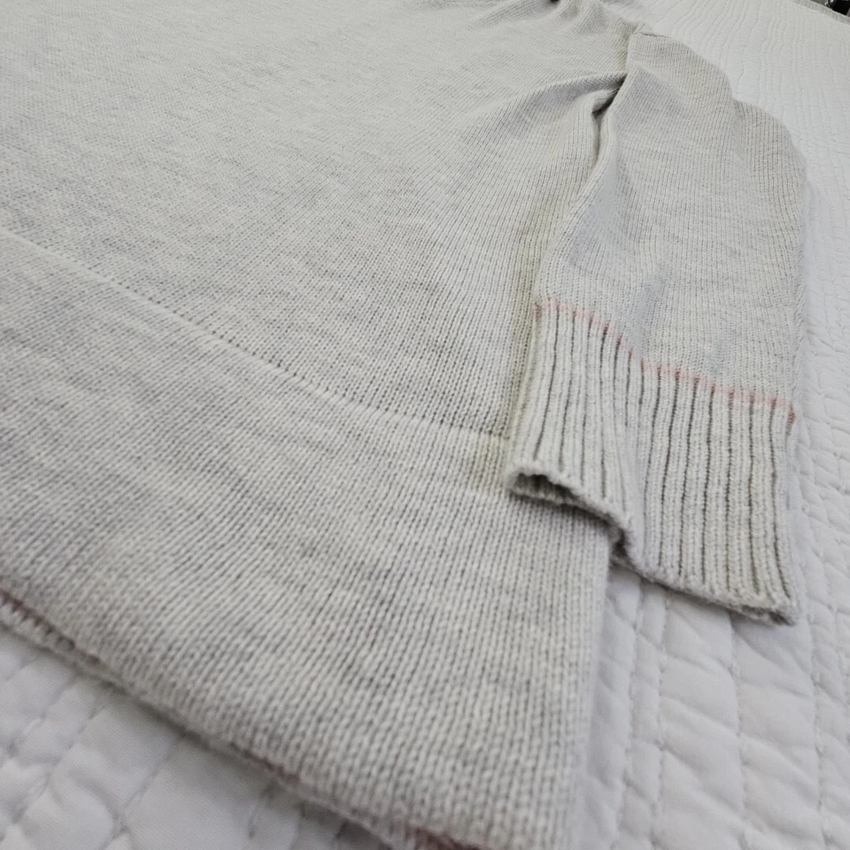 Suéter feminino Market & Spruce de malha com capuz manga longa grande super macio novo com etiquetas - Imagem 2 de 4