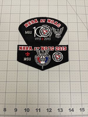2015 NOAC NESA MSU Flap Set BK Bdr #185