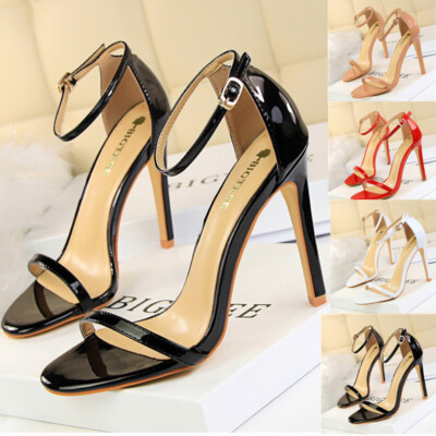 Damenschuhe Elegante Stilettos Pumps Sandalen Sexy Party Nacht Club High Heels