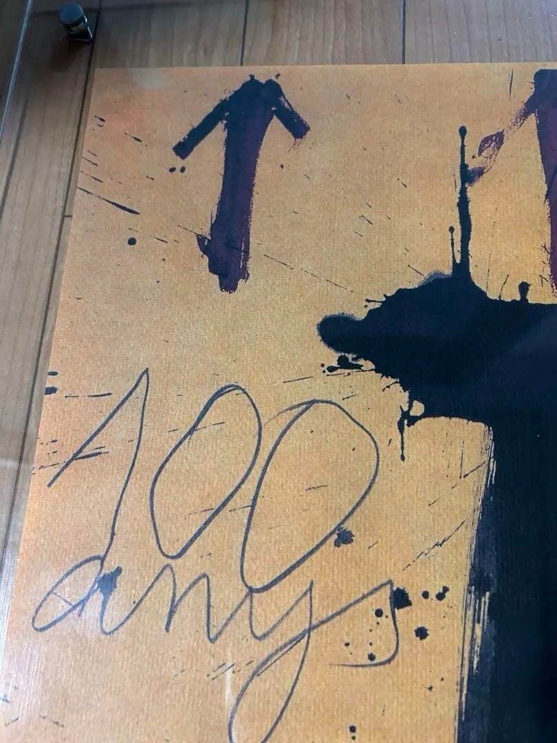 FCバルセロナ　ANTONI TAPIES ポスター　100周年 ANTONI TAPIES 