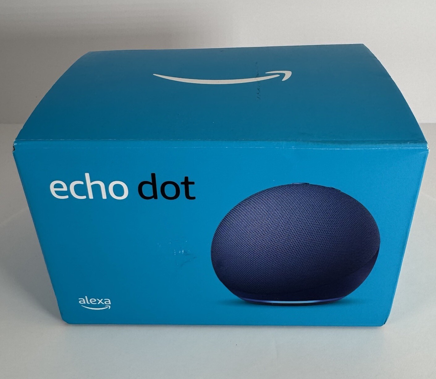 Amazon Echo Dot 5th Gen Smart Speaker with Alexa in Deep Sea Blue - Rich Sound 2022 Model-image