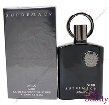 Supremacy Noir By Afnan 3.4oz/100ml Edp Spray For Men New In Box