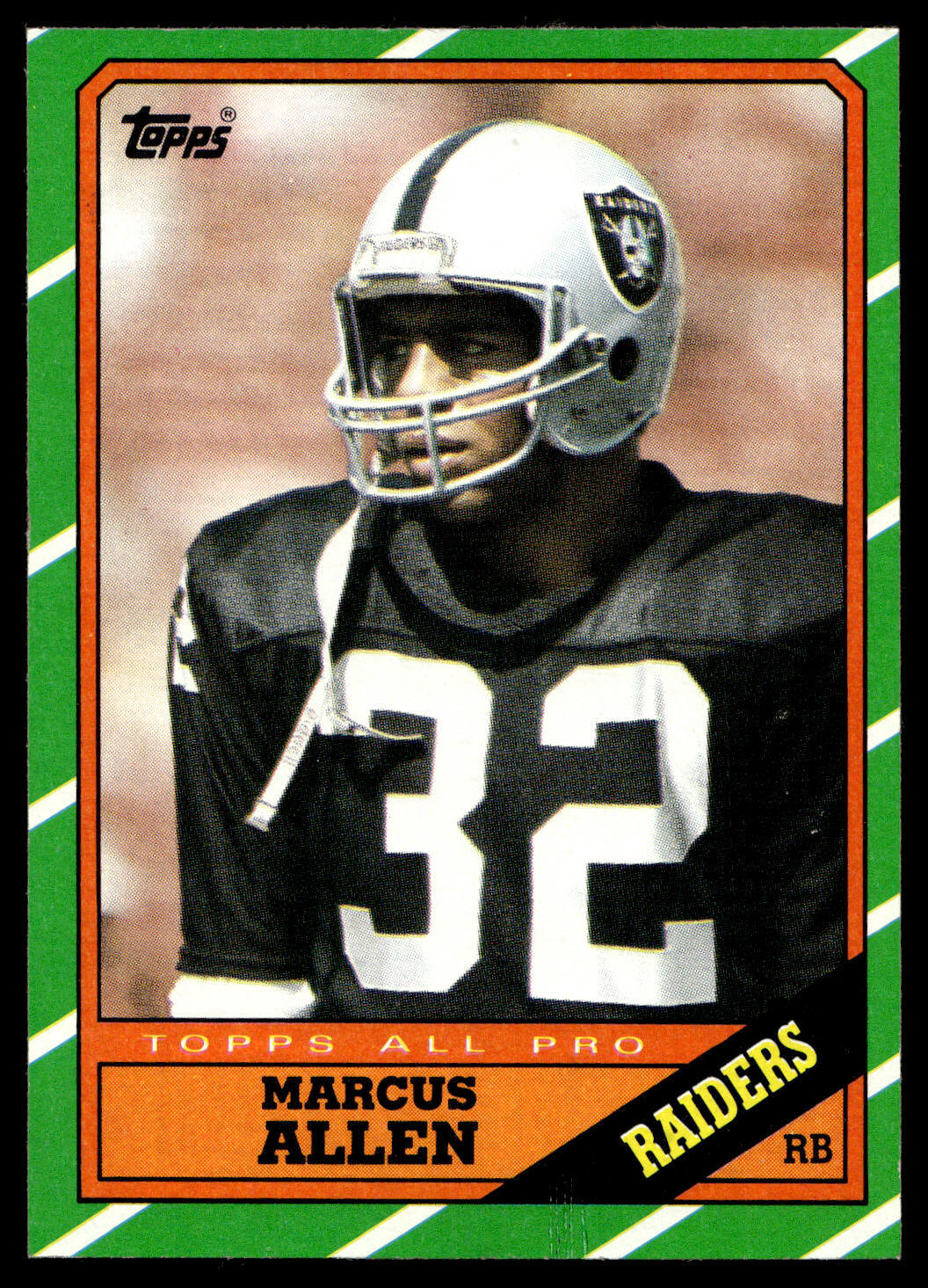 1986 Topps - #62 Marcus Allen EX