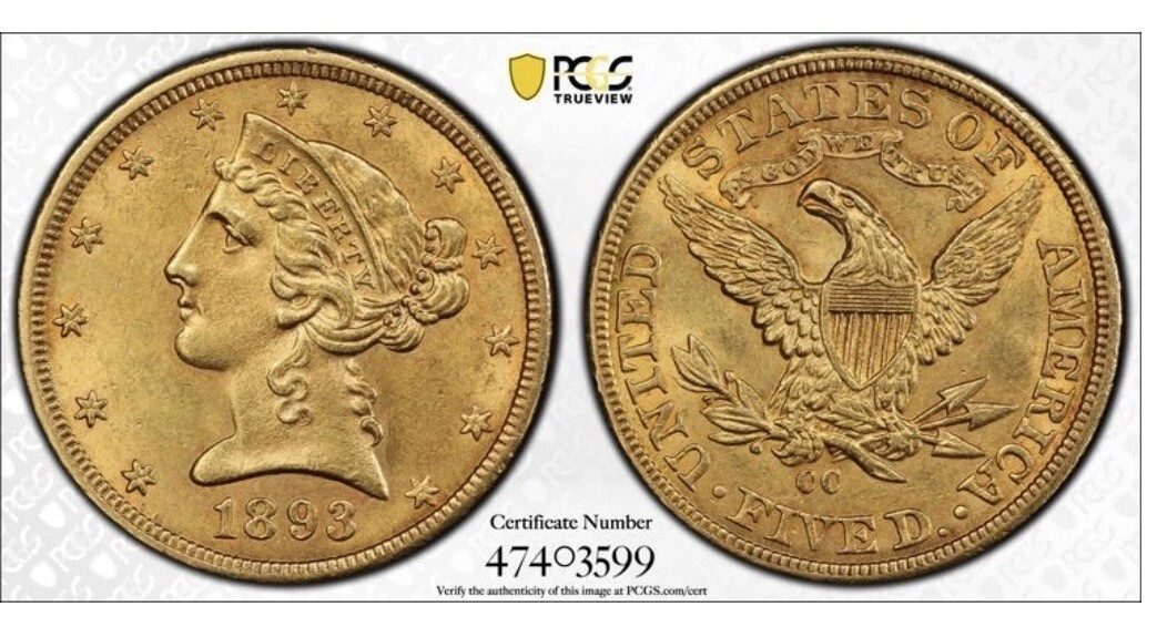 1893 Year Gold Bullion Coins for sale | eBay