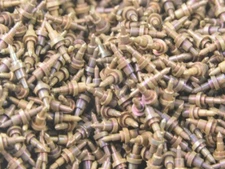 Lot of (25) NOS Raw Pocket Watch BALANCE STAFFS Material, 5.8mm x 1.9mm, Parts