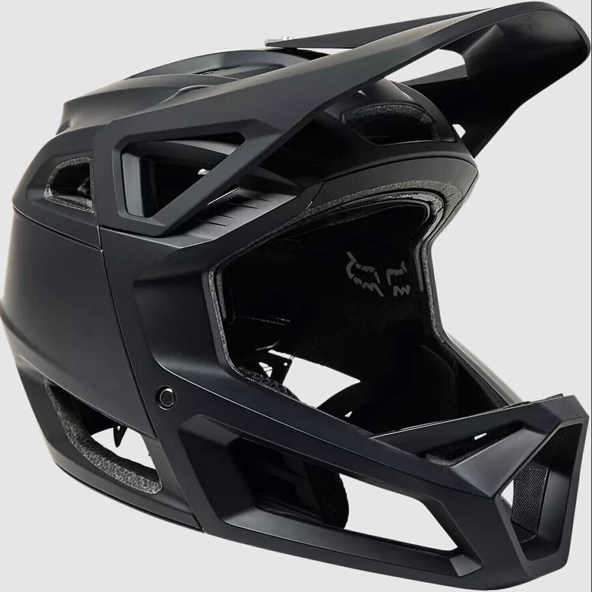 Fox racing proframe rs helmet matte black casco mips nuovo mtb