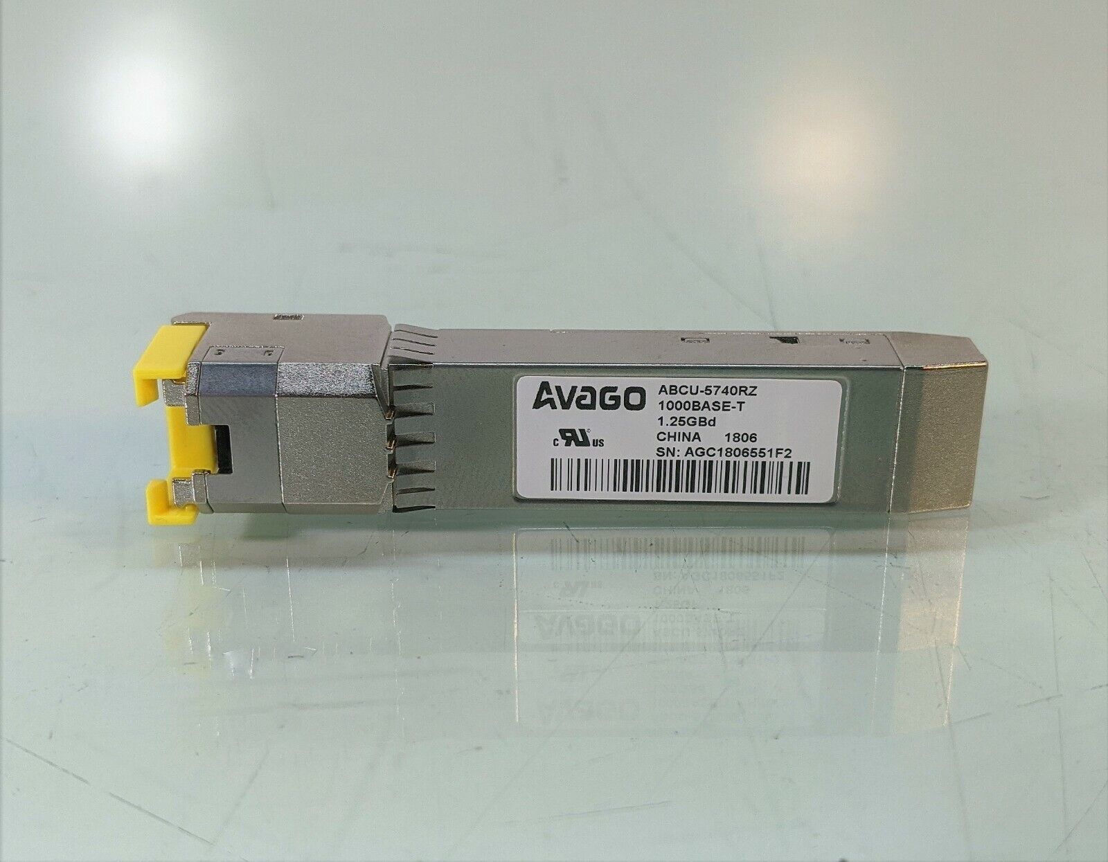Avago ABCU-5740RZ 1000BASE-T SFP TRANSCEIVER MODULE