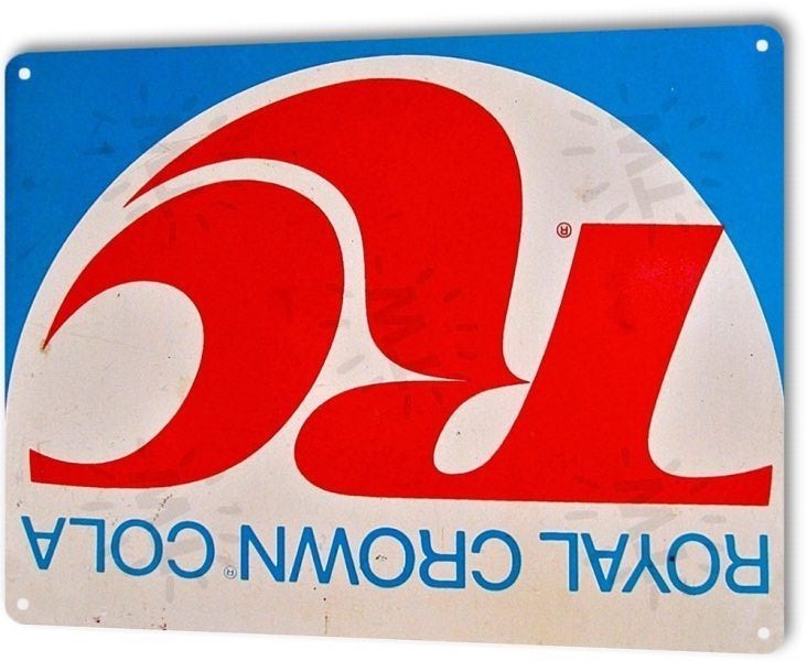 Royal Crown RC Cola Logo Soda Pop Ad Vintage Retro Wall