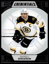 2022-23 Upper Deck Credentials Patrice Bergeron #6