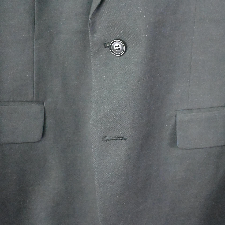 Andrew Fezza Assests 42R Gray Peak Lapel 2Btn Blazer Suit Jacket Sport Coat - Image 3 of 4