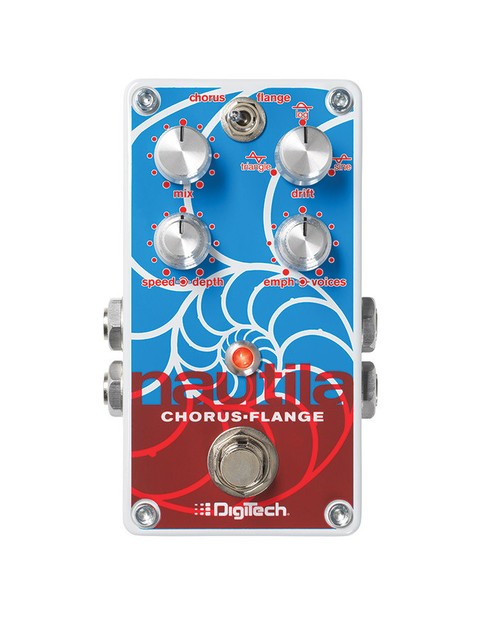 DigiTech Nautila Chorus Flanger Guitar Effect Pedal for sale
