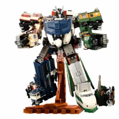 Transformers Masterpiece G Series Trainbot Kaen Raiden Box Set MPG