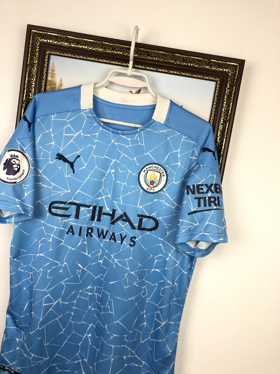 Manchester City Home football shirt 2020 Soccer Puma Jersey Mens
