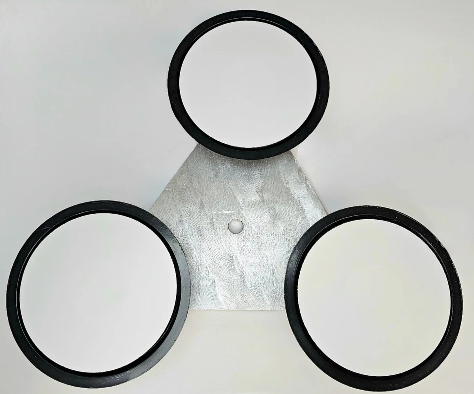 Montaje magnético de antena de radio Workman CB con imanes de 3-5" y placa de alta resistencia Foto 3 de 4