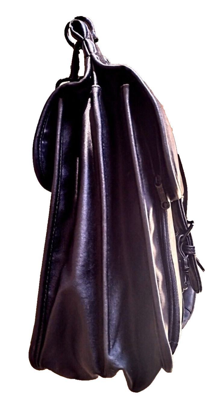 SOLIDEX Performance Leather Messenger Briefcase ~… - image 5