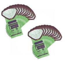 20 Fits For Proteam 107313, Super Coach Pro 10 Back Pack Vacuum Paper Bags