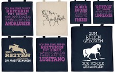 Pferde Tasche - Barock / Working Equitation - Lusitano - Friese - Andalusier 