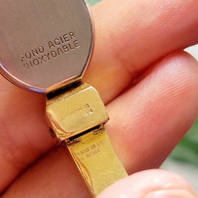 Vintage 20 Micron Gold Allaine 21 Jewels Dainty Incabloc Watch Vintage 20 Micron Gold Allaine 21 Jewels Dainty Incabloc  main image 2