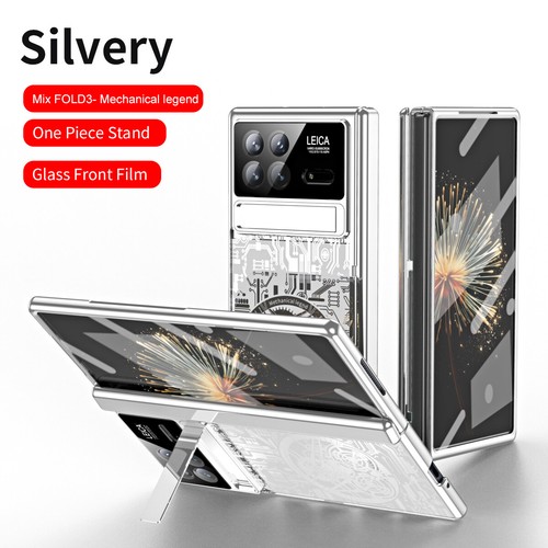 For Xiaomi Mix Fold 3 Luxury New Style Clear Plating Hybrid KickStand Case Cover - Picture 23 of 23