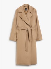 Max Mara Weekend Resina 5016012306006 Wool Coat In Camel Size 6uk, Fits 8,10,12