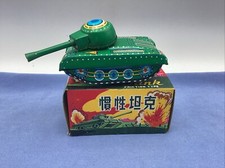 Panzer Tank MF 074 Friction Type Made In China @3396@ Milit&auml;r Sammlung