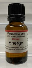 Energy 100% Pure Essential Oil 15mL Non GMO Therapeutic Grade