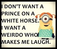 I Don't Want Prince On White Horse Want Weirdo Makes Me Laugh  MAGNET