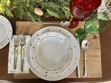 Stella Gold 12 Piece Star Dinnerware Set  