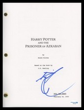 Daniel Radcliffe "Harry Potter and the Prisoner of Azkaban" SIGNED Script ACOA