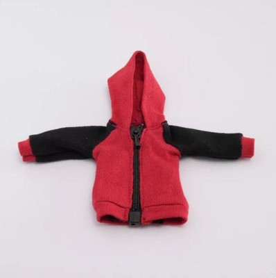 1/12 Scale Zipper Sweatshirt Clothes Model For 6'' Megami Device & Snail Shell
