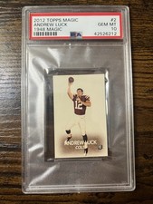 2012 Contenders Andrew Luck Championship Ticket 1/1 Closes at $42,300 9
