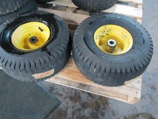 John Deere La 105 Front Wheels Rims Tires 15x6.00-6 Pair Set