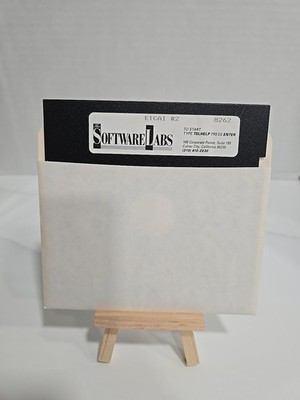   Vintage Software Labs - ETCAI #2 Electrical Circuits PC 5.25'' Floppy Disk