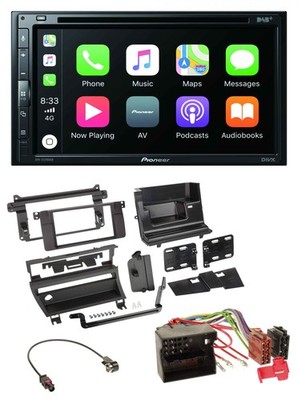 Pioneer DVD 2DIN MP3 DAB Bluetooth USB Autoradio für BMW 3-er E46 2002-2006 1 Sc