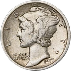 1917-S Mercury Dime