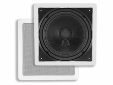 Monoprice In-Wall Speaker - 10 Inch Passive Subwoofer, 200W Maximum (Single)