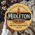 Tin Metal Signs Home Décor Middleton Vintage Irish Whiskey Wall Plaque Retro Rou