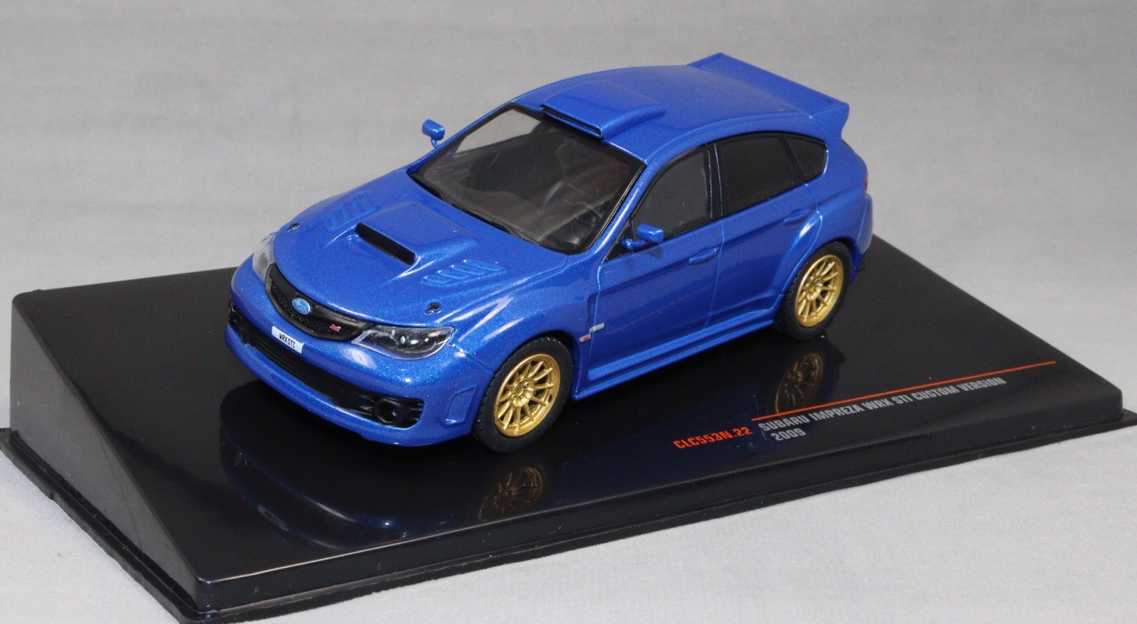IXO Subaru Impreza WRX STi in Blue 2009 CLC553N 1/43 NEW 2025
