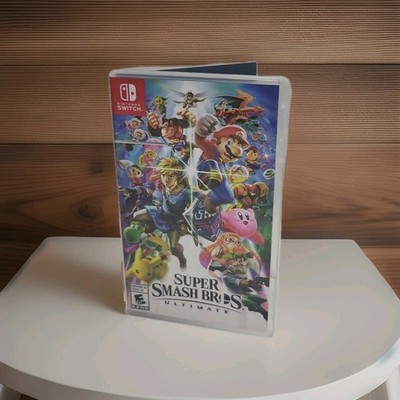 Super Smash Bros. Ultimate (Nintendo Switch, 2018) ''CASE & ARTWORK ONLY''