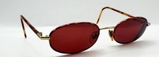 Vintage Vogue VO324S Tortoise Gold Oval Metal Sunglasses FRAMES ONLY Italy