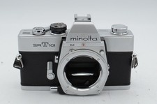 Minolta SRT 101 35mm Camera Body Version 1A, Black Dial, Single Slot Spool 