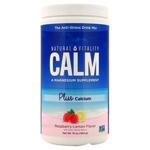 Natural Vitality Calm plus Calcium Raspberry Lemon 16 oz