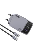 Ugreen Nexode Pro 65W Gan LadegeräT USB-C Kabel
