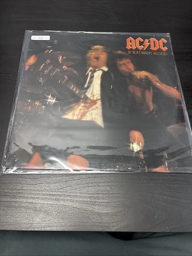 1978 AC/DC If You Want Blood You've Got It Vinyl Record SD19212 Sealed US Press
